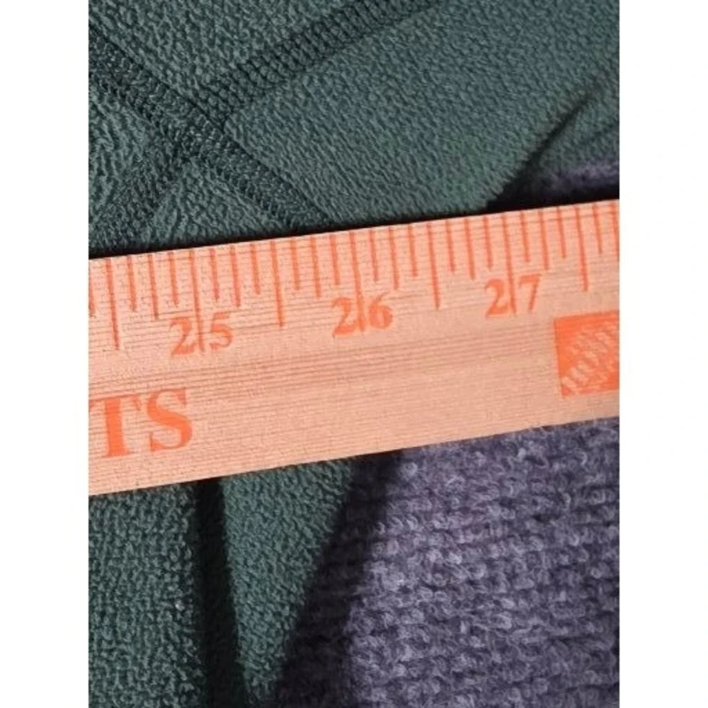 The North Face Fleece Pullover Mens XL Green 1/4 Zip Chest Pocket TKA Sweater‎